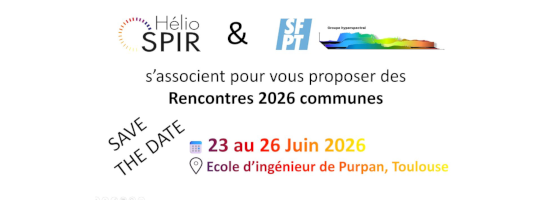 Rencontres Héliospir 2026 à Toulouse