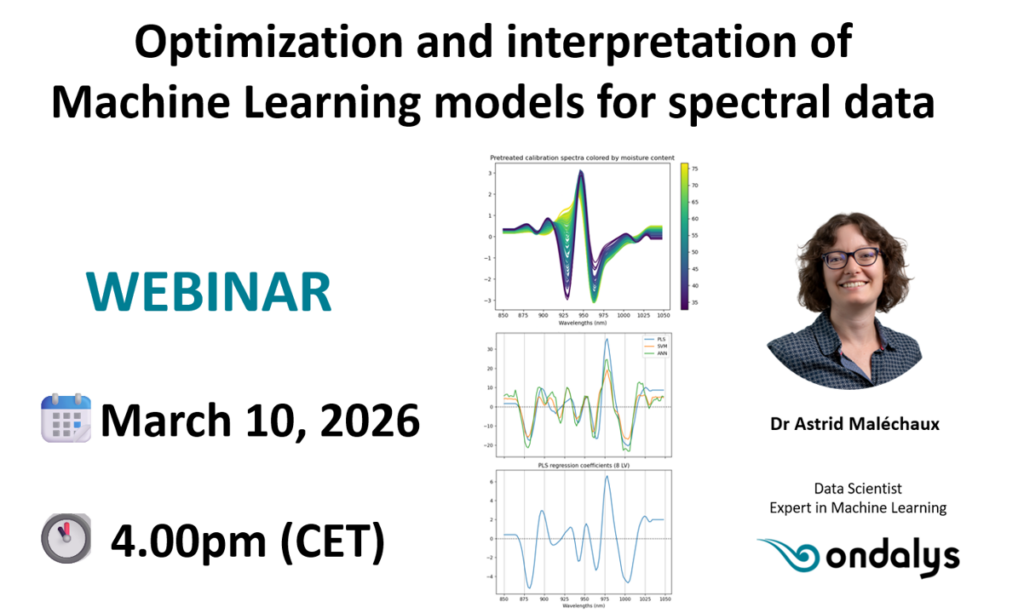 Webinar Optimization and interpretation of Machine Learning models for spectral data