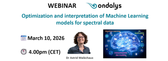 Webinar Interpretation of Machine Learning methods for spectral data