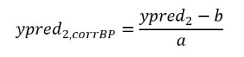 transfert calibrations equation corrigee biais pente transfert calibrations equation corrigee biais pente