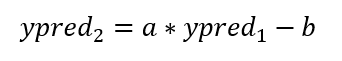transfert equation biais pente transfert equation biais pente